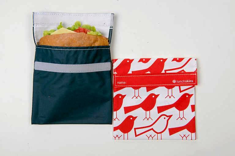It?s?a?wrap: the?makers?of?these?stylish?sandwich?sleeves,?say?one?sleeve?replaces?500?plastic?
bags.?$13.95.?biome.com.au Photo: Wolter Peeters