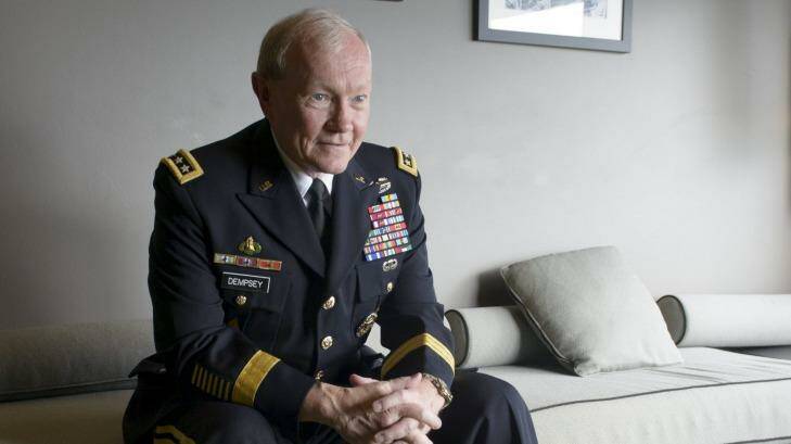 Chairman of the Joint Chiefs of Staff, General Martin Dempsey. Photo: Photo: Supplied 