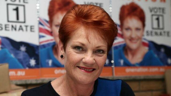 Pauline Hanson: "Non-custodial parents find it hard to restart their lives, with excessive child support payments that see their former partners live a very comfortable life."