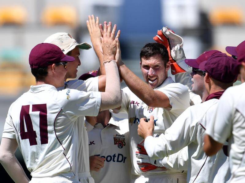 Queensland are at the top of the Sheffield Shield standings after beating Tasmania at the Gabba.