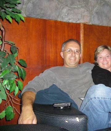 Tragic end to holiday: Sydney couple Tony and Kylie Nastasi. Mrs Nastasi was killed by a speeding bus in Mexico.
