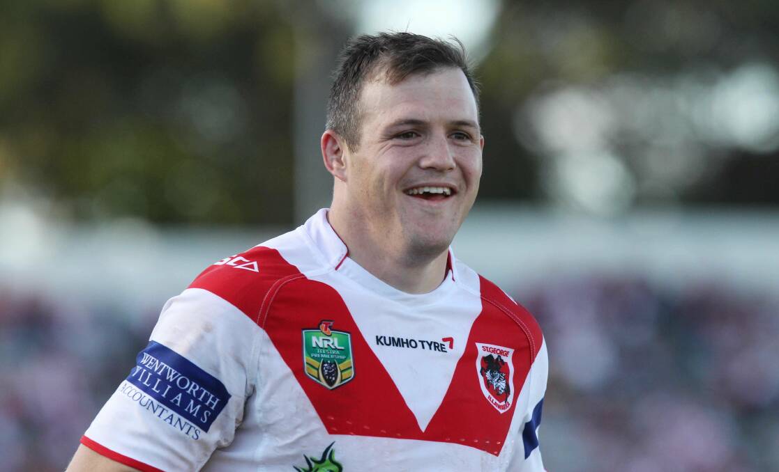 The Dragons say Brett Morris has been approached by a rival club to break his contract. Picture: CHRIS LANE