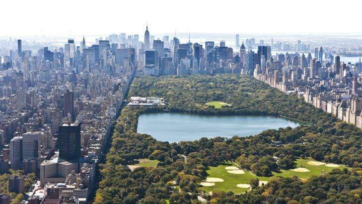 Manhattan and Central Park.
 Photo: Amriphoto