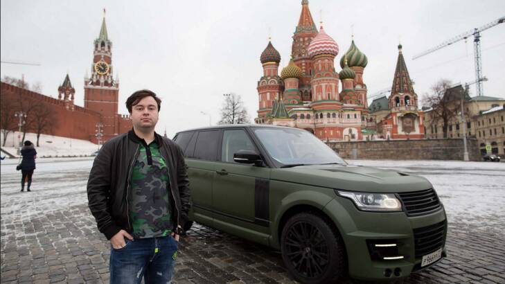 Spending big: Corporate lawyer Yaroslav Gafurov spent some $1.4 million on new cars last year. Photo:  Andrey Rudakov