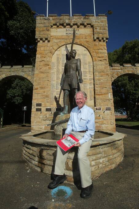 Nowra historian Alan Clark is updating his book on the Waratah March. Picture: GREG TOTMAN