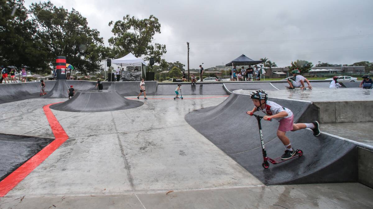 Holborn Skate Park in Berkeley will host one of the many youth week events  from April 10-18. Picture: ADAM McLEAN