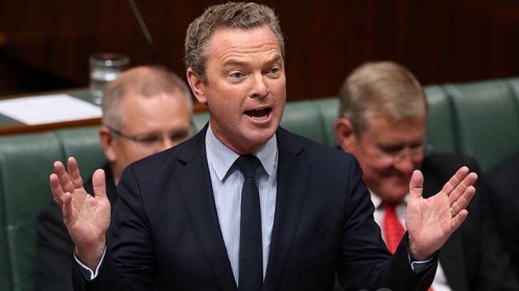 Conversation cuts: Education Minister Christopher Pyne. Photo: Andrew Meares