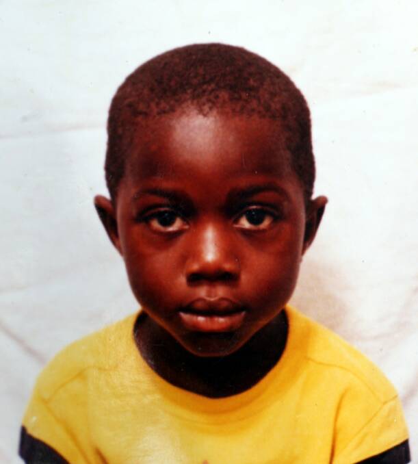  Dwight Farley at the age of 8 in Africa.