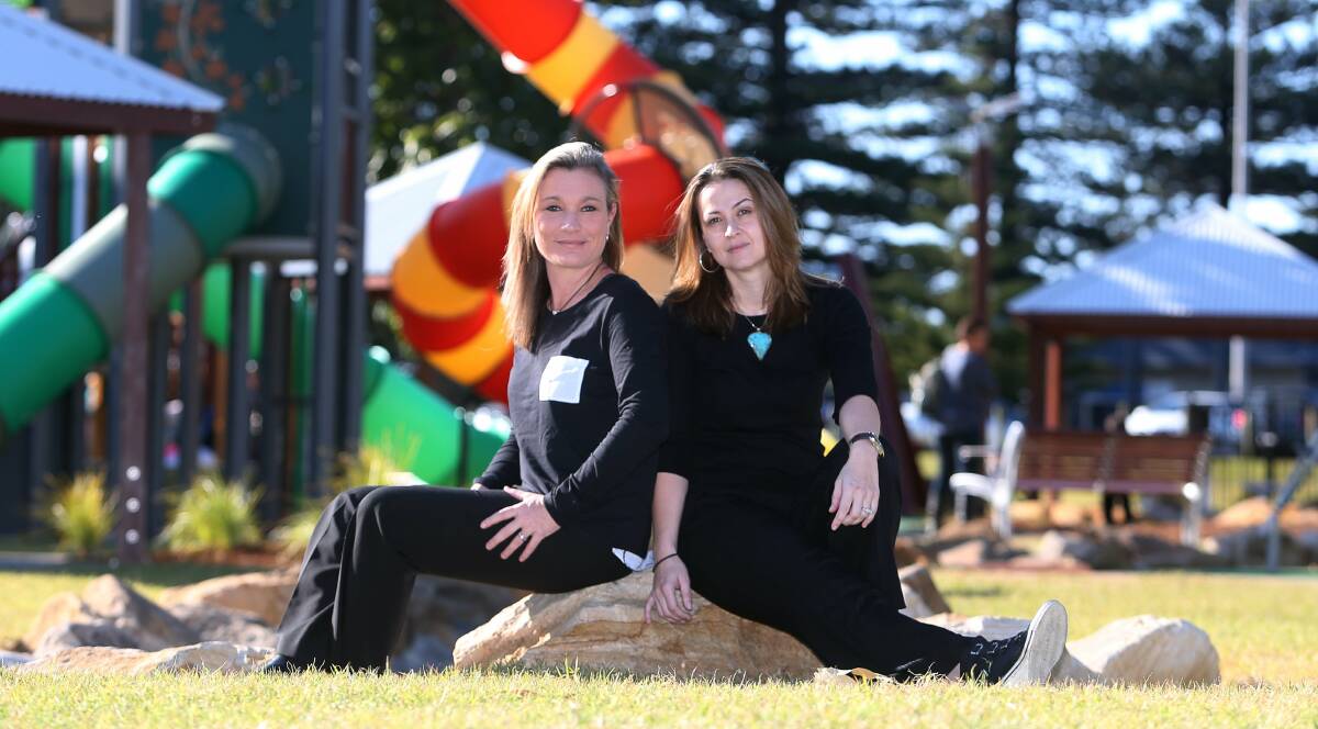 Safe process: Paulette Sewell and Claire Behi run supervised contact services for people not allowed see their kids unless supervised. Picture: ROBERT PEET