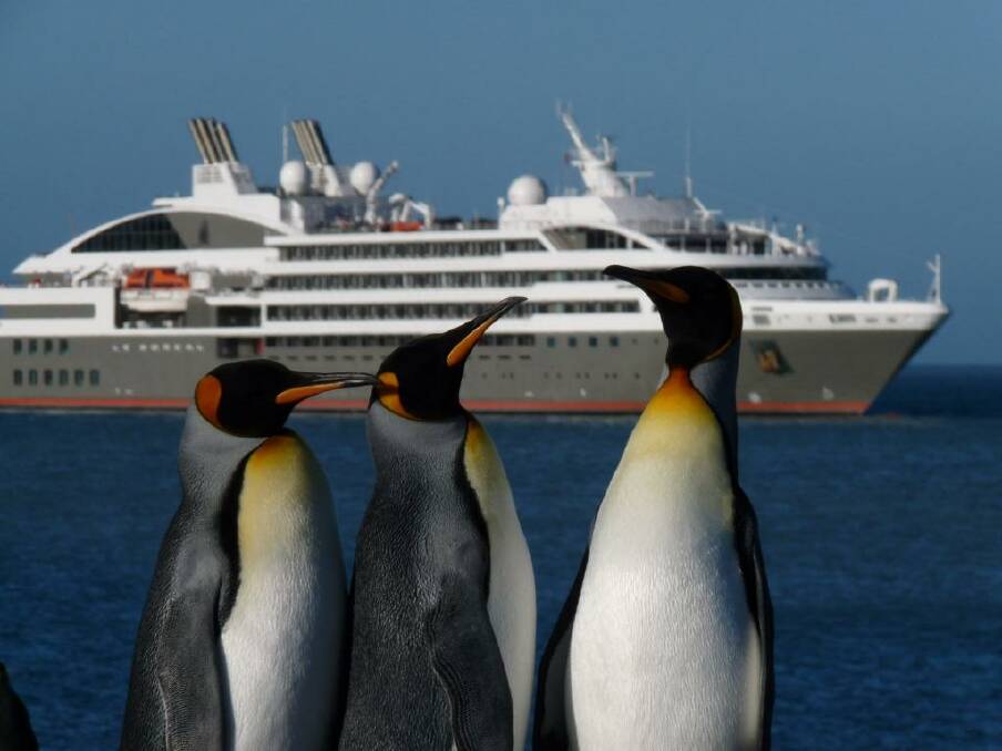 Ponant's Antarctica program includes a new 22-day itinerary between Tierra del Fuego and South Africa. Photo: Melissa Hookway