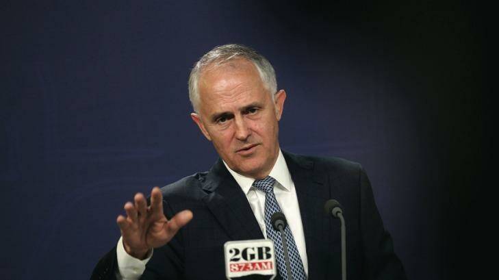 Will Malcolm Turnbull get the retail tills ringing in time for Christmas. Photo: Rob Homer