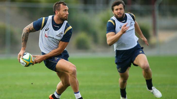 Staying: Quade Cooper. Photo: Chris Hyde