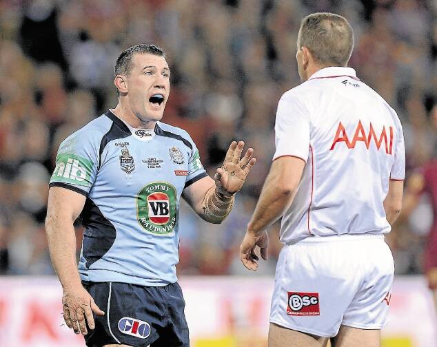 Speaking out: Cronulla's Paul Gallen has launched an extraordinary social media attack on the NRL. Picture: GETTY IMAGES