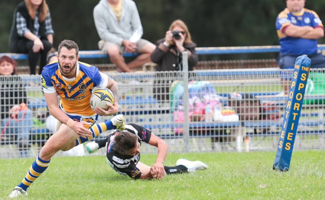 Warilla winger Jarryd Pepper is not taking grand final opponents the Nowra-Bomaderry Jets lightly. Picture: ADAM McLEAN