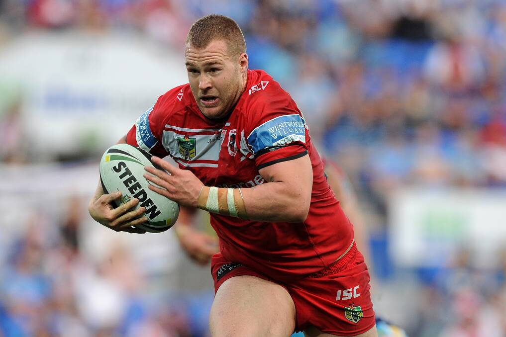 Trent Merrin is now running at training. Picture: GETTY IMAGES
