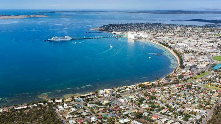 Pacific Pearl in Port Lincoln. Photo: Robert Lang