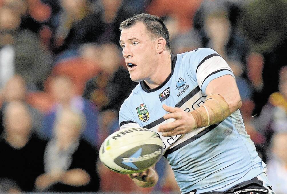 Sharks captain Paul Gallen will sit out the final rounds of the NRL season as well as the upcoming Four Nations tournament. Picture: GETTY IMAGES