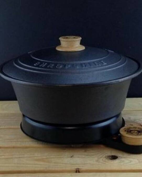 My toolkit: A cast-iron slow cooker from Netherton Foundry, for stews and curries. Photo: Supplied