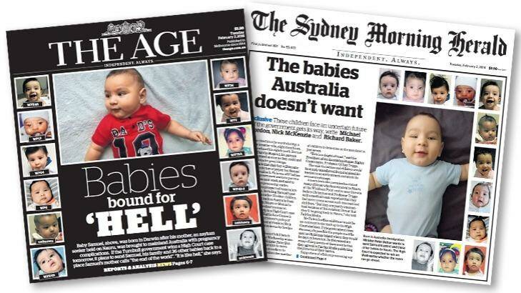 How The Age and The Sydney Morning Herald covered the issue in February.