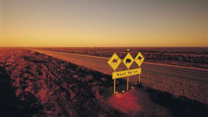 Welcome to the Nullarbor. Photo: South Australia Tourism