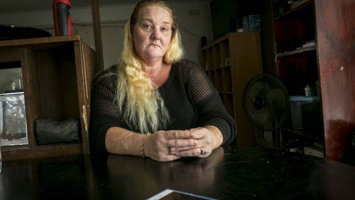 Edwina Crawford, who says she has been repeatedly harassed by a debt collector. Photo: Eddie Jim