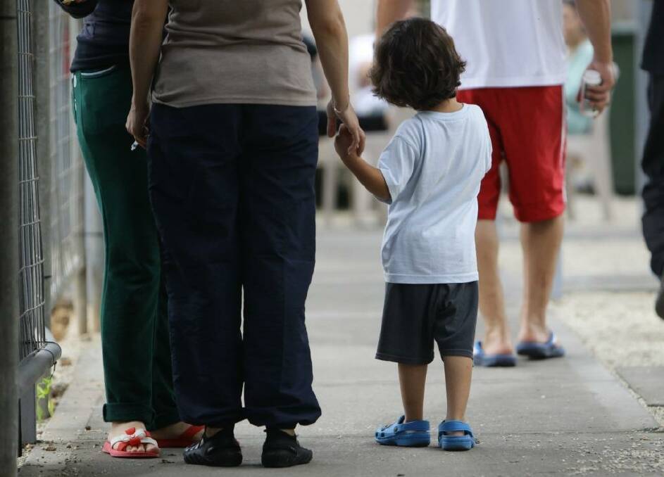 Asylum seeker children have been moved off Christmas Island but remain in detention in Darwin. Photo: Wolter Peeters