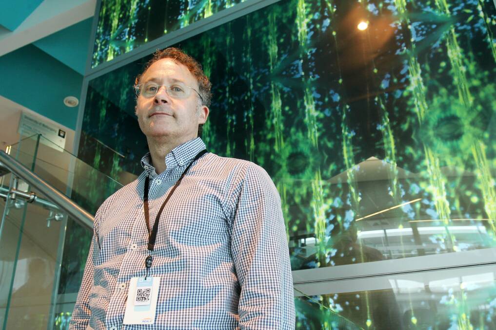 Stem cell expert Professor Jeremy Crook is working on neural diseases. Picture: GREG TOTMAN