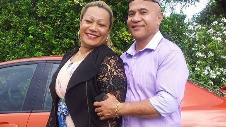 Atinae Afamiliona dropped his wife Tiperia at Campbelltown Hospital. Photo: Tiperia Afamiliona