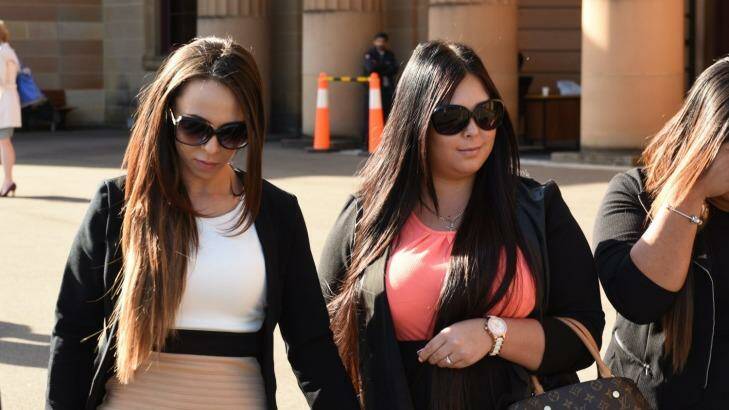Lexy May Jamieson (left) has been charged with being an accessory after the fact to murder.