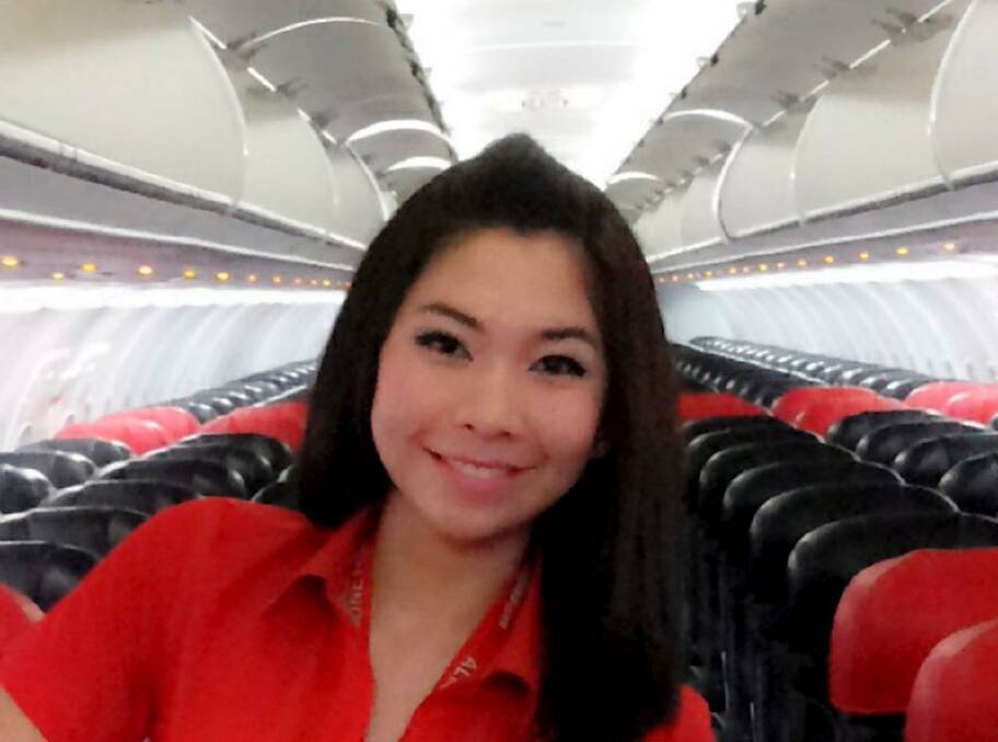 Lost: Khairunisa Haidar Fauzi, a trainee flight attendant on AirAsia flight QZ8501.