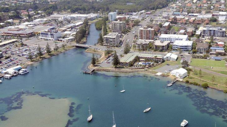 The land sought by Woolworths is on the left of the bay. 