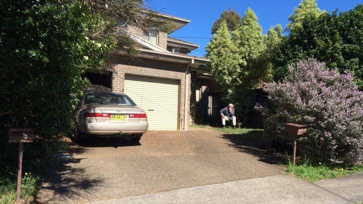 The Marsfield house that was raided. Photo: Louise Hall