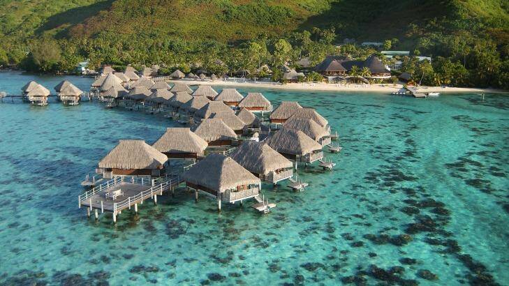 Tahiti: An overwater bungalow at the Hilton Moorea Lagoon Resort & Spa awaits. Photo: Supplied