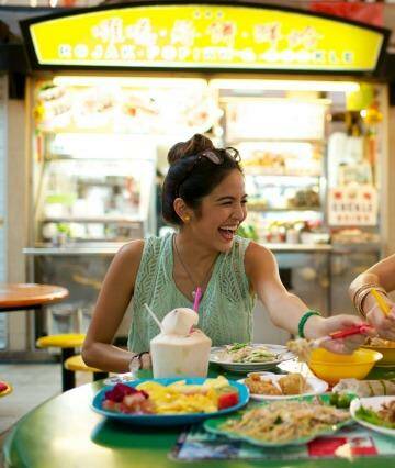 Foodie heaven: Delicious food is abundant in Singapore.