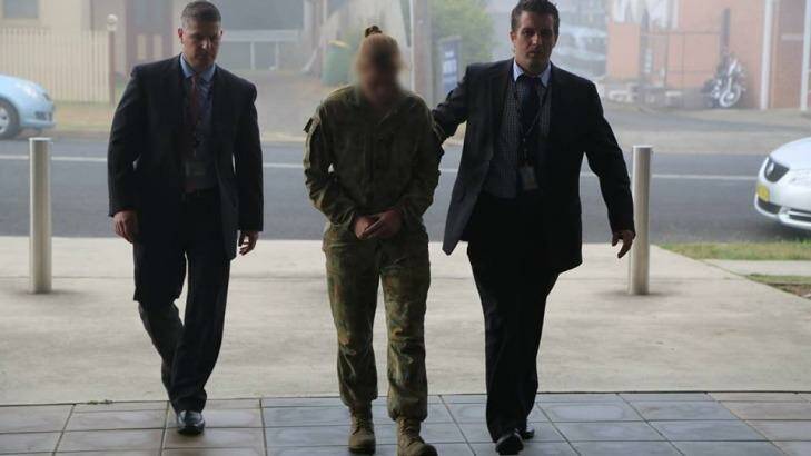 An Australian Defence Force airwoman was arrested on Thursday over an alleged bank robbery. Photo: NSW Police