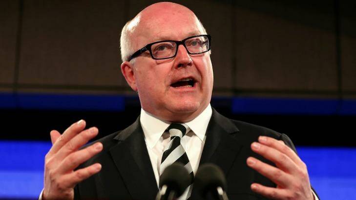 Attorney-General George Brandis could do a number of things to allay concerns about data retention. Photo: Alex Ellinghausen