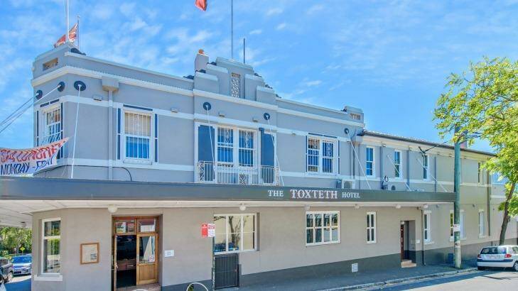 Riversdale Group is selling the Toxteth Hotel in the inner-city Sydney suburb of Glebe. Photo: supplied