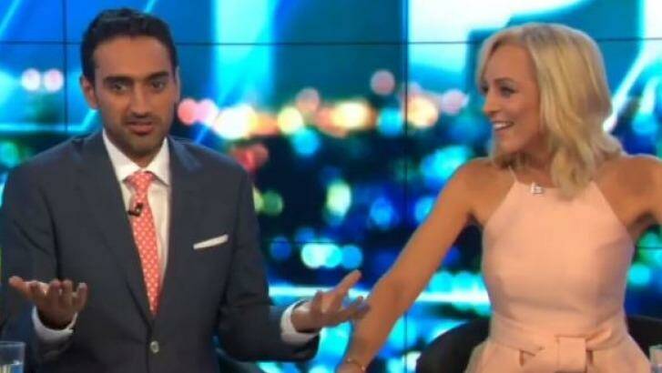 The Project co-hosts Waleed Aly and Carrie Bickmore will square off against each other for the Gold Logie. Photo: The Project
