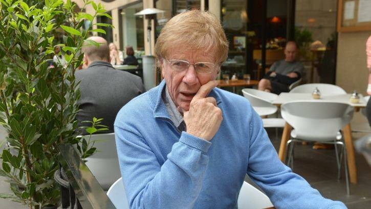 Kerry O'Brien, writer and former host of <i>The 7.30 Report</i>, interviewed over breakfast at Pei Modern in Melbourne.  Photo: Joe Armao