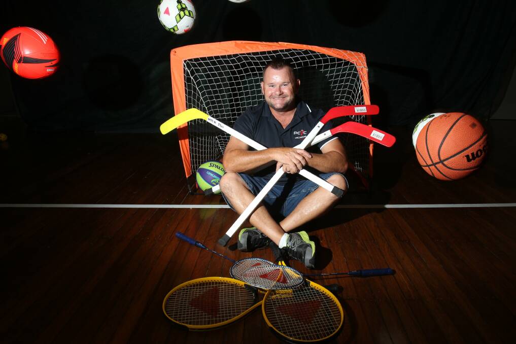  PCYC Wollongong manager Michael Jones is encouraging youngsters to take part in  free Twilight Tournaments in Exeter Avenue, North Wollongong,  starting November 29,  from 7pm to 10pm each Saturday. Picture: GREG TOTMAN