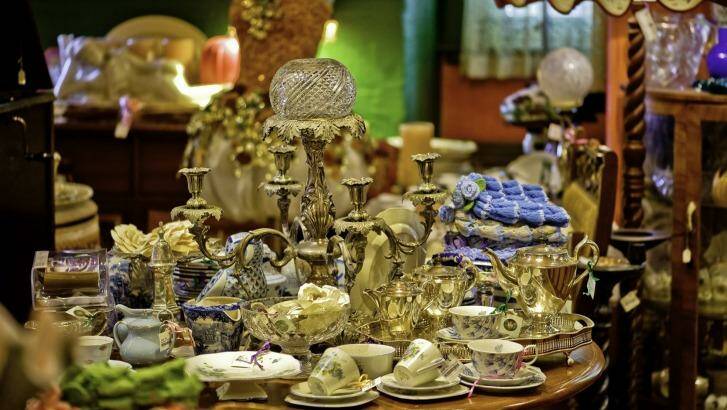 Bygone Beautys in Leura is packed with treasures. Photo: Caroline Gladstone