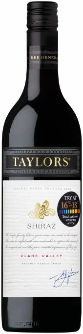 Taylors 2014 Clare Valley shiraz. Photo: Adelaide Image Photography aipho