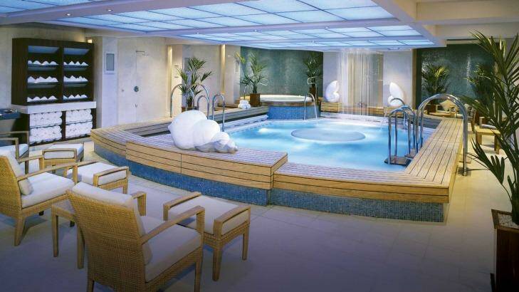 Queen Mary 2 spa. Photo: Supplied