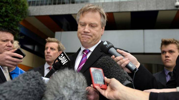 Section 18C of the Racial Discrimination Act was used to prosecute conservative commentator Andrew Bolt. Photo: Justin McManus