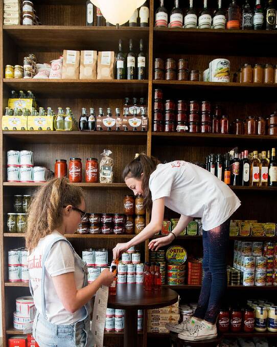 Sisiters Joella and Gisella Valore helping out at Continental. Photo: Michele Mossop