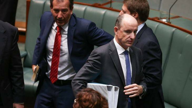 Labor has demand Stuart Robert be sacked from a committee role. Photo: Alex Ellinghausen