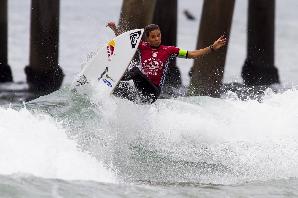 Sally Fitzgibbons will be competing at Honolua Bay next week. Picture: KENNY MORRIS/ASP