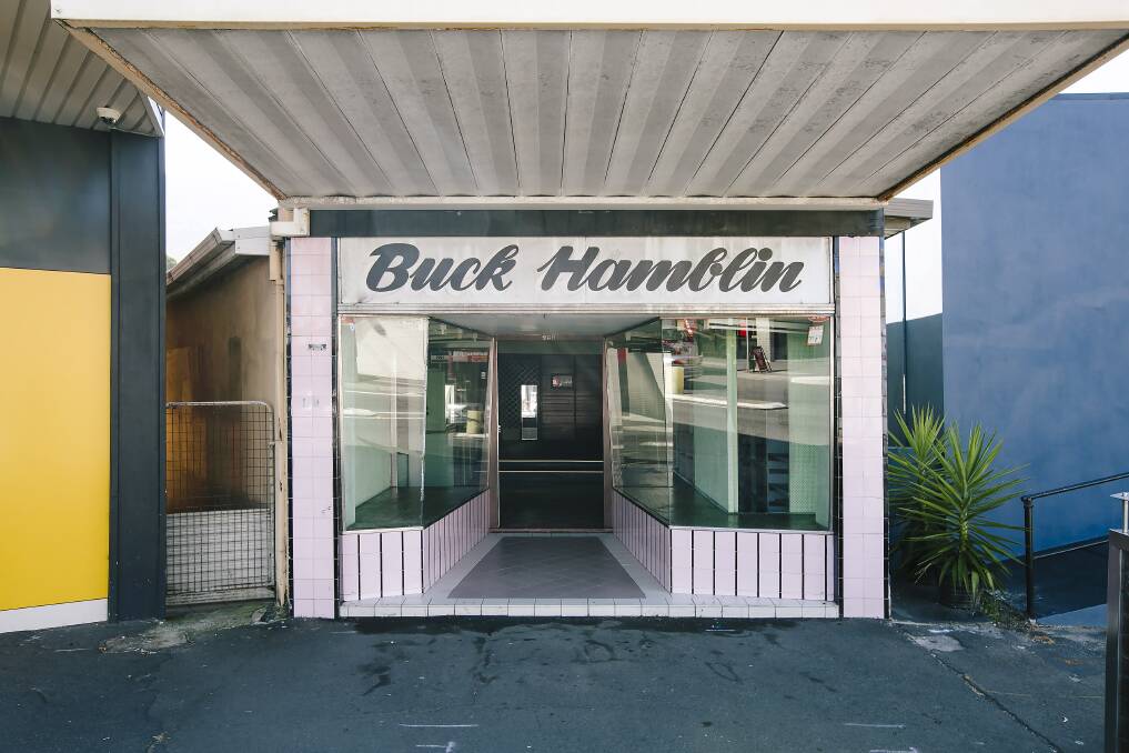 Buck Hamblin’s has been empty for many years and is now on the market, with two residences created from one at the rear. 