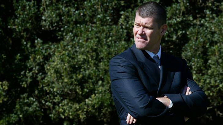 The ghost of a deal gone sour in the past has reared its head again for James Packer. Photo: Andrew Quilty