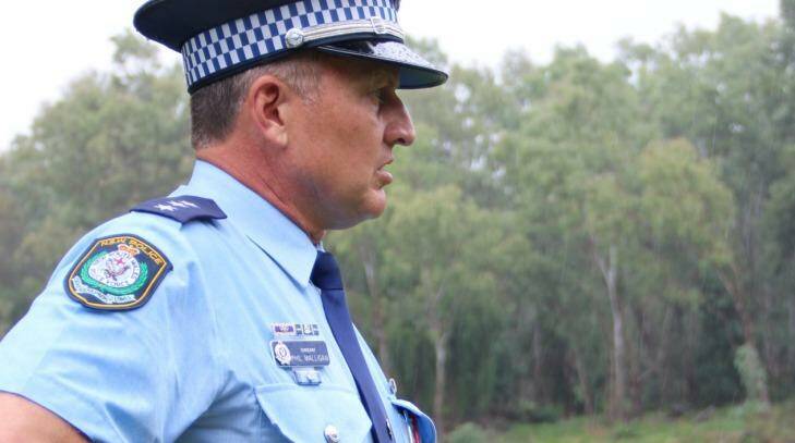 Acting Inspector Phil Malligan from Wagga Police. Photo: The Daily Advertiser